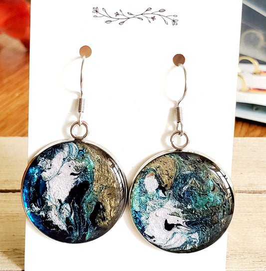 Boucles d'oreilles Uranus