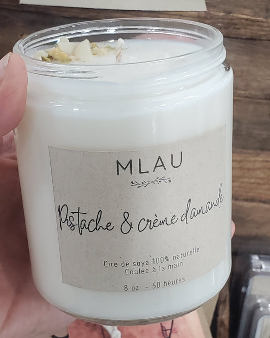 Pistache & crème d'amande